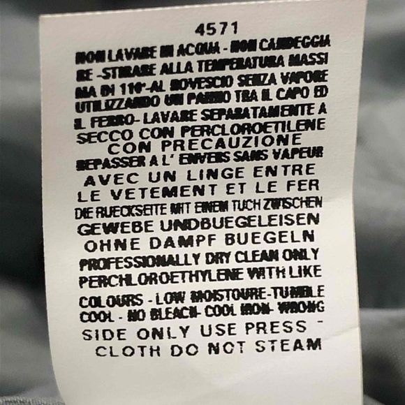 MOSCHINO "Cheap and Chic" Grey Corduroy Blazer with Flower/Leaves Appliques - Picture 7 of 9